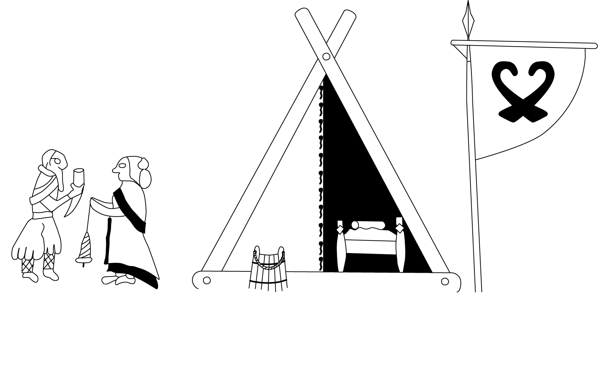 Vikingatida höstmarknaden på Gunnes gård